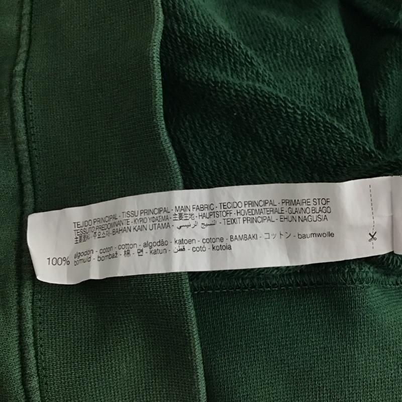 ザラ ZARA トレーナー 長袖 長袖トレーナー スウェット クルーネック プルオーバー M ロゴ、文字 緑 / グリーン /  レディース USED 古着 中古 10144205