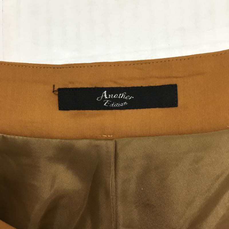 アナザーエディション Anather Edition パンツ ショートパンツ S 無地 茶 / ブラウン /  レディース USED 古着 中古 10044902
