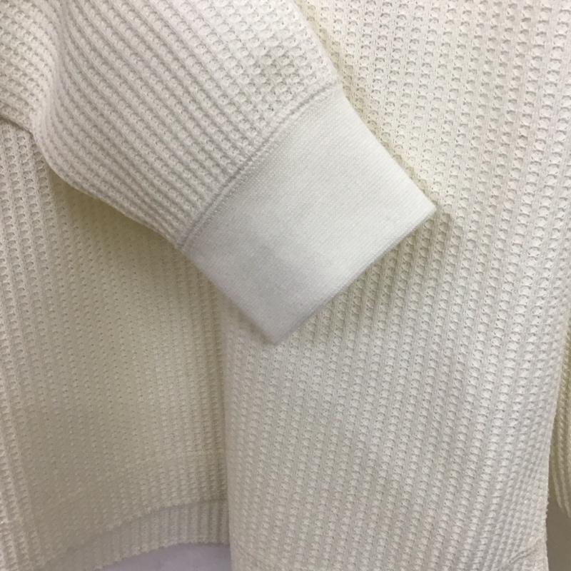 ジープ Jeep カットソー 長袖 JP171135C10 Tシャツ 長袖サーマルニット プルオーバー M 無地 オフホワイト / オフホワイト /  メンズ USED 古着 中古 10148285