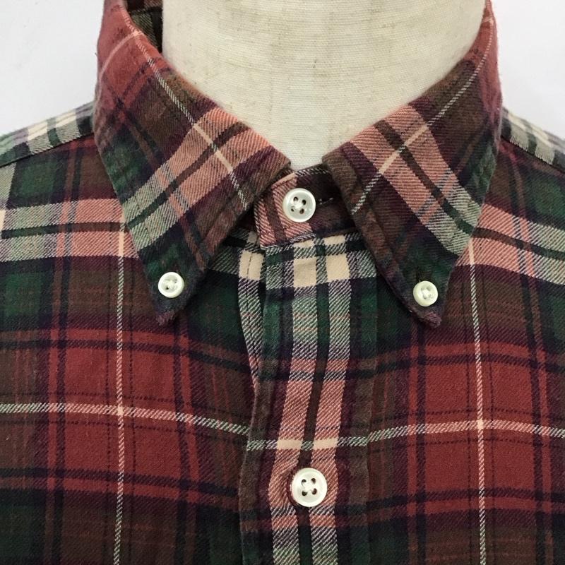 ラルフローレン RALPHLAUREN シャツ、ブラウス 長袖 長袖シャツ カラーシャツ ポケットシャツ ボタンダウンシャツ チェックシャツ L チェック マルチカラー / マルチカラー /  メンズ USED 古着 中古 10112486