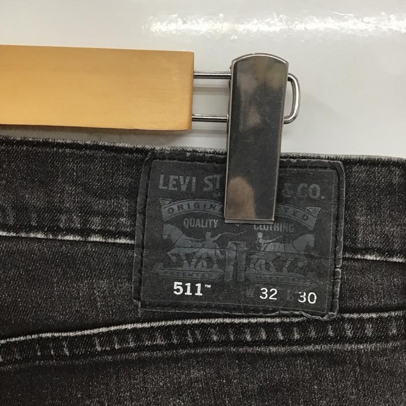 リーバイス・ビンテージ・クロージング LEVI S VINTAGE CLOTHING パンツ デニム、ジーンズ 04511-3096 Slim Fit Jeans W32 L30 ストレッチ 32インチ 無地 黒 / ブラック /  メンズ USED 古着 中古 10133258