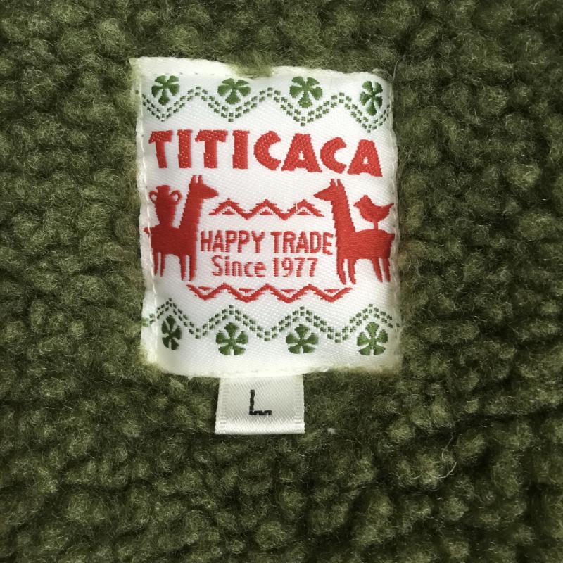 チチカカ TITICACA ジャケット、上着 ジャンパー、ブルゾン L ネイティブ柄 黄 / イエロー /  レディース USED 古着 中古 10143943