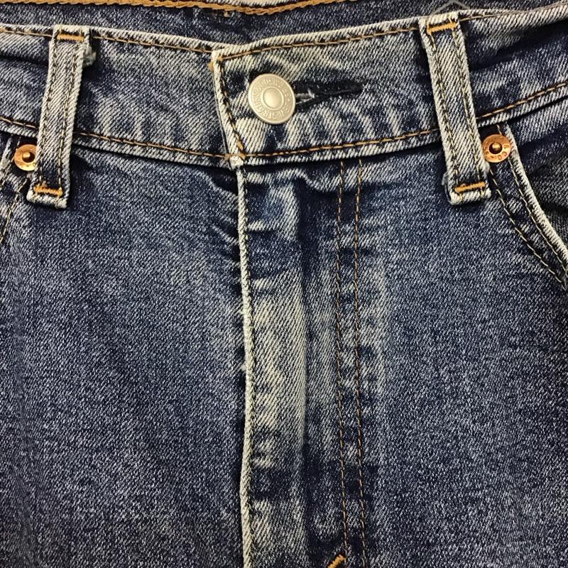 リーバイストラウスアンドコー Levi Strauss & co. パンツ デニム、ジーンズ デニムパンツ スリムパンツ カジュアルパンツ ストレッチパンツ 34 無地 インディゴ / インディゴ /  メンズ USED 古着 中古 10140557