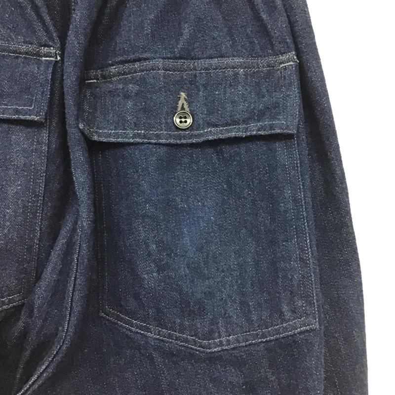 オーディナリーフィッツ Ordinary fits パンツ デニム、ジーンズ デニムパンツ ワイドパンツ カジュアルパンツ 0 無地 インディゴ / インディゴ /  メンズ USED 古着 中古 10147388