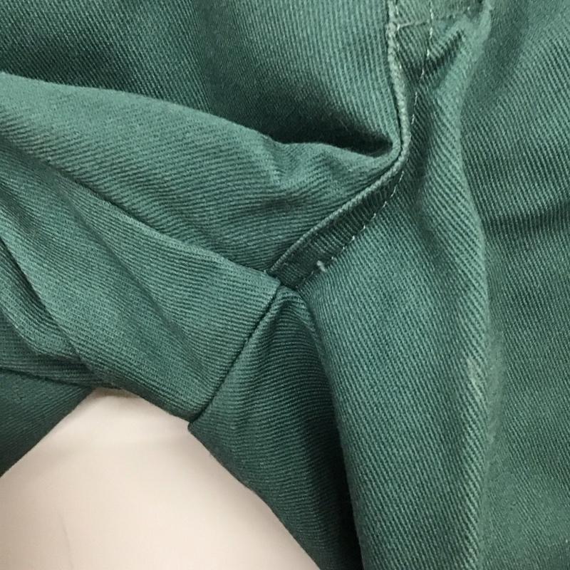ディッキーズ Dickies パンツ ワークパンツ、ペインターパンツ ワークパンツ ワイドパンツ カジュアルパンツ 30インチ 無地 緑 / グリーン /  メンズ USED 古着 中古 10139031