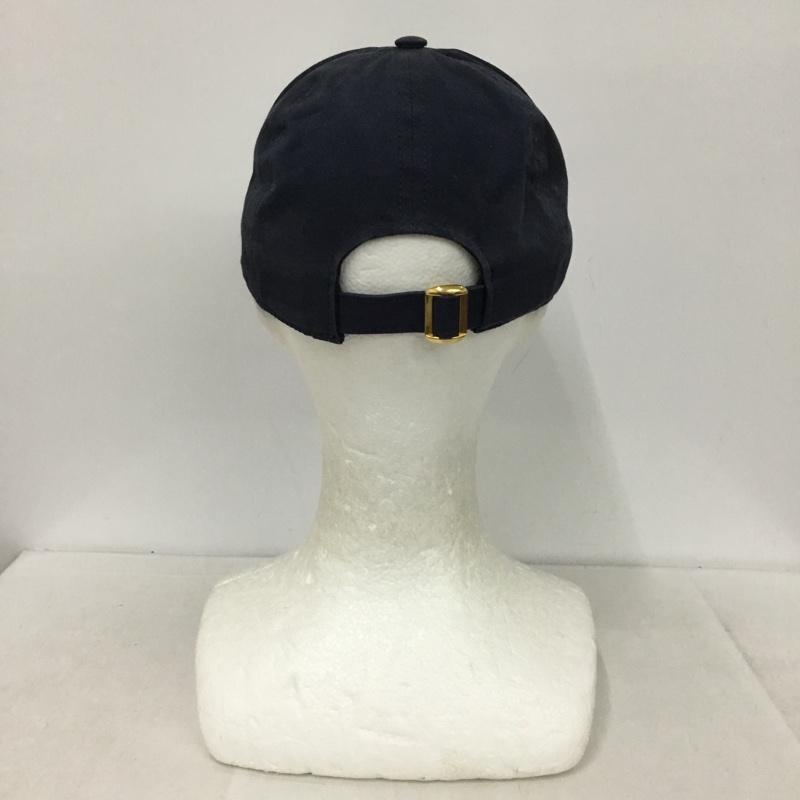 セリーヌ CELINE 帽子 キャップ 2AUA1969P ベースボールキャップ コットン 無地 X ロゴ、文字 紺 / ネイビー /  メンズ USED 古着 中古 10147445