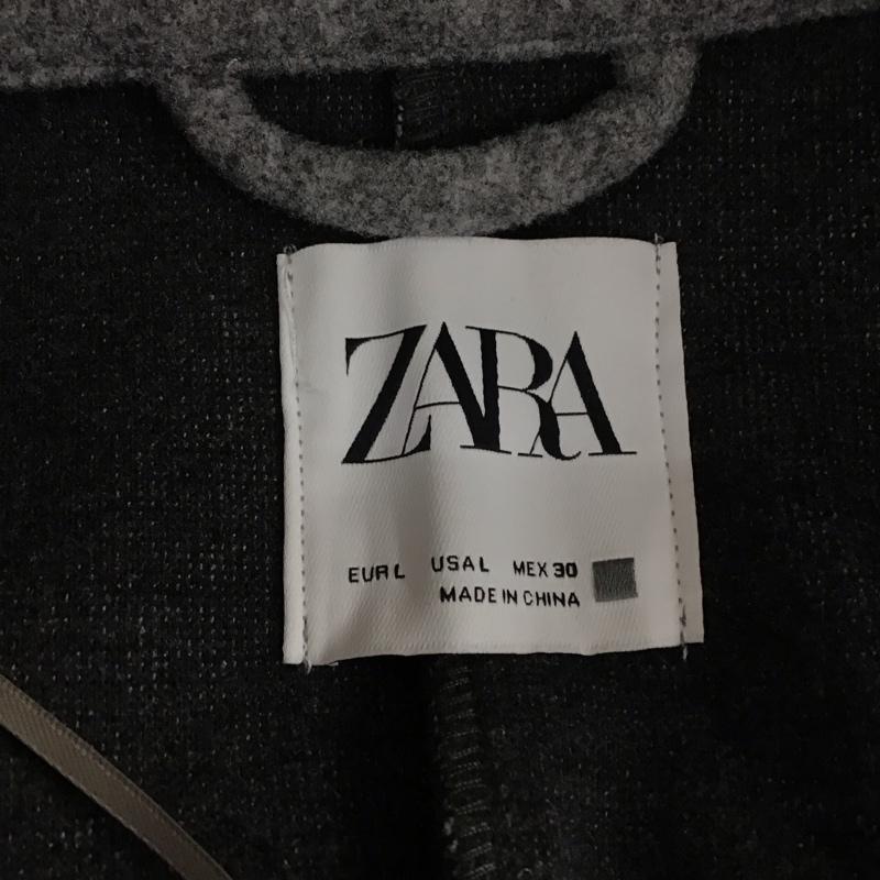 ザラ ZARA ベスト ベスト 3046 286 802 ジレベスト ロング L 無地 灰 / グレー /  レディース USED 古着 中古 10115280