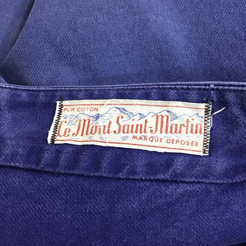 ユーロフルギ ユーロ古着 パンツ ワークパンツ、ペインターパンツ 60s フレンチワーク lemont saintmartin 古着 ヴィンテージ 無地 青 / ブルー /  メンズ USED 古着 中古 10119247
