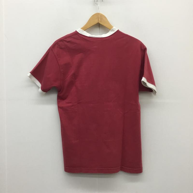 ハーレーダビッドソン Harley-Davidson Tシャツ 半袖 リンガーTシャツ L プリント 白 / ホワイト / X 赤 / レッド / X 青 / ブルー / X 黒 / ブラック /  メンズ USED 古着 中古 10128855