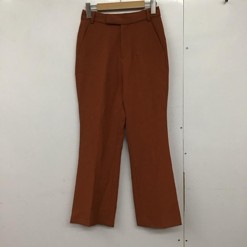 ローリーズファーム LOWRYS FARM パンツ スラックス S 無地 茶 / ブラウン /  レディース USED 古着 中古 10142872