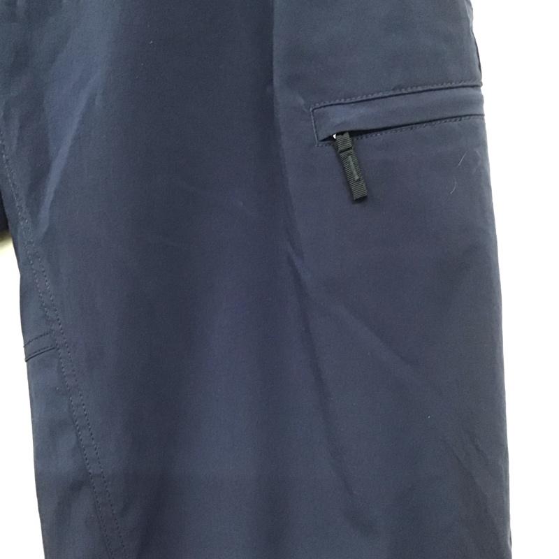 ザノースフェイス THE NORTH FACE パンツ ワークパンツ、ペインターパンツ nb31604 ボトム ワイドパンツ カジュアルパンツ L ロゴ、文字 紺 / ネイビー /  メンズ USED 古着 中古 10136817