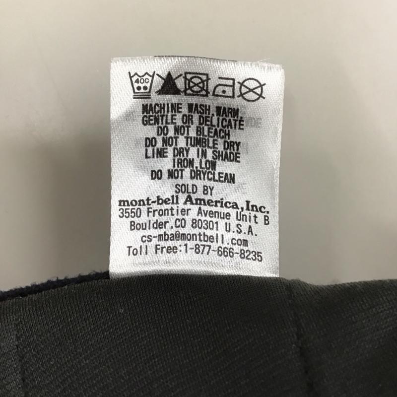 モンベル mont-bell ボトムス ボトムス 1105545 ノマドパンツ トレッキング ストレッチ M ロゴ、文字 灰 / グレー /  レディース USED 古着 中古 10123310