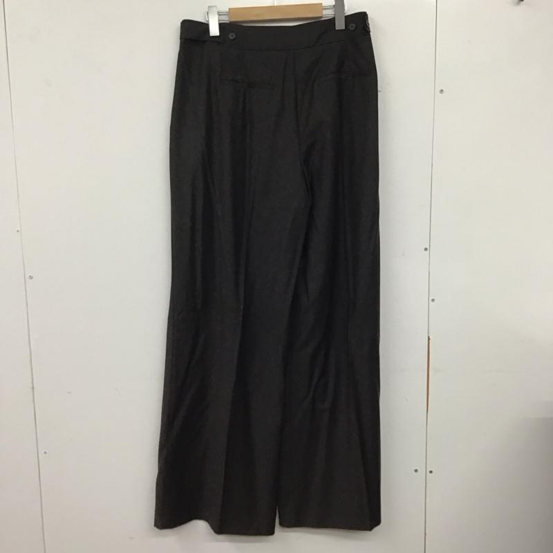 ザラ ZARA パンツ スラックス スラックスパンツ ワイドパンツ カジュアルパンツ タックパンツ L 無地 マルチカラー / マルチカラー /  メンズ USED 古着 中古 10140279