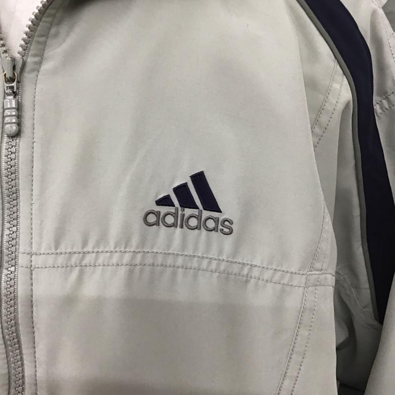 アディダス adidas ジャケット、上着 ジャケット、ブレザー ジップアップジャケット ジャンパー ジャケット ジャージ アウター L ロゴ、文字 マルチカラー / マルチカラー /  メンズ USED 古着 中古 10124695