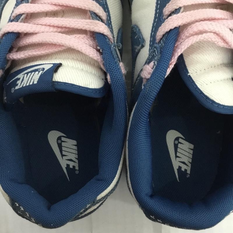ナイキ NIKE スニーカー スニーカー DV0834-101 DUNK LOW RETRO SE 26cm 26.0cm ロゴ、文字 白 / ホワイト / X 青 / ブルー /  メンズ USED 古着 中古 10123793