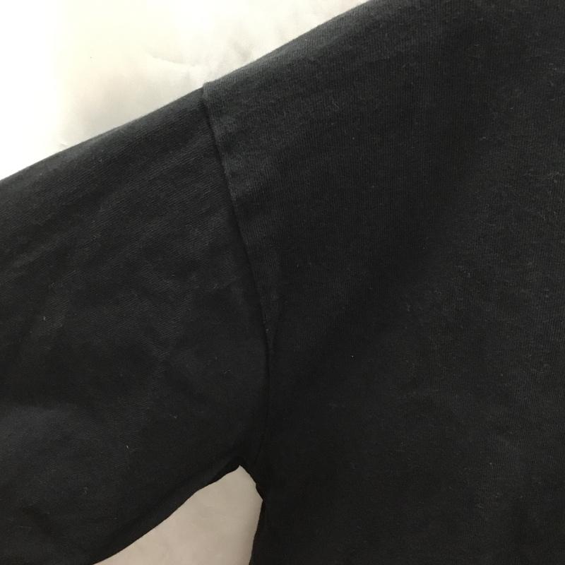 ニコアンド niko and... Tシャツ 半袖 H222MC11TO ブランケットステッチTシャツ S 無地 黒 / ブラック /  メンズ USED 古着 中古 10117760