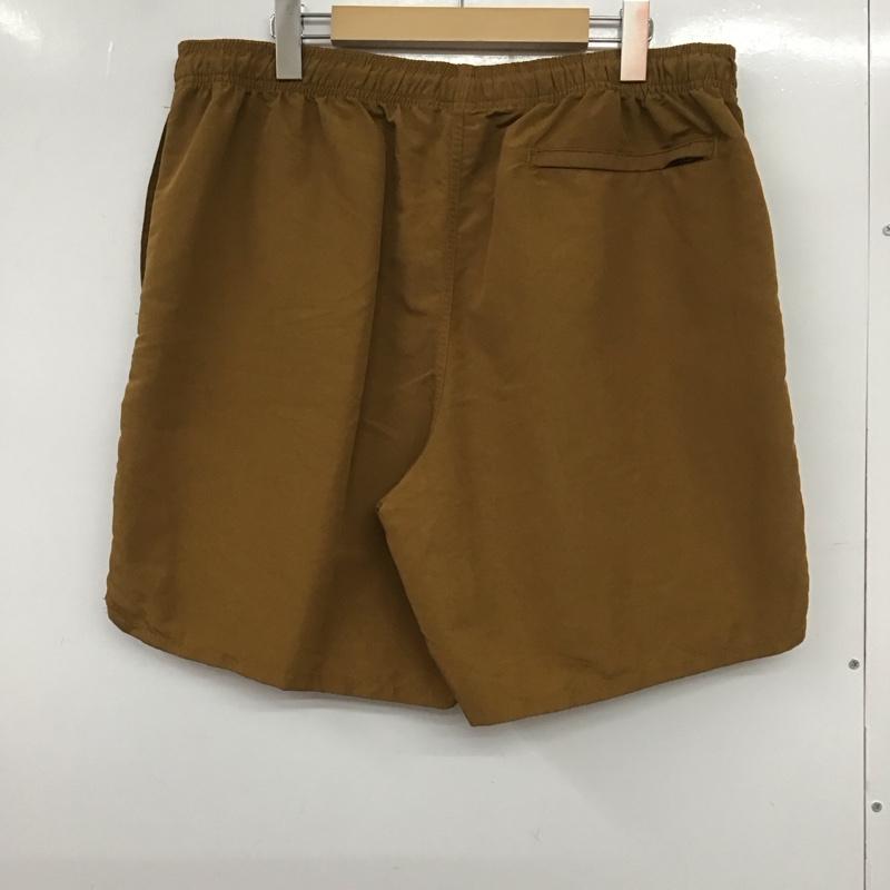 ステューシー STUSSY パンツ ショートパンツ ショートパンツ ハーフパンツ カジュアルパンツ L ロゴ、文字 ベージュ / ベージュ /  メンズ USED 古着 中古 10132145