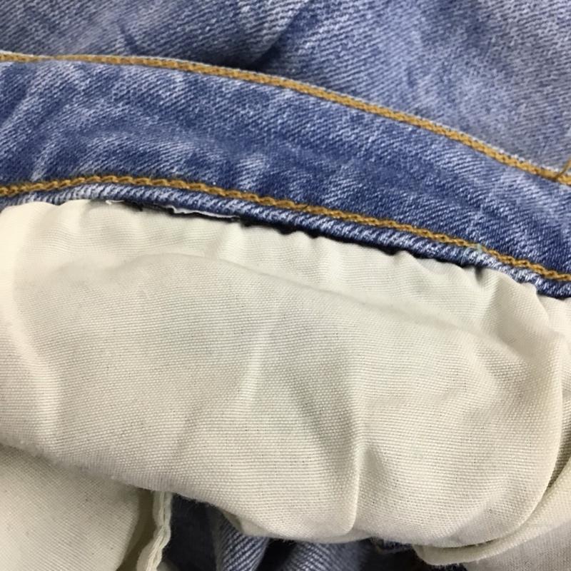 ザラウーマン ZARA WOMAN パンツ デニム、ジーンズ デニムパンツ スリムパンツ ストレッチパンツ ジーンズ 36 無地 インディゴ / インディゴ /  レディース USED 古着 中古 10117861