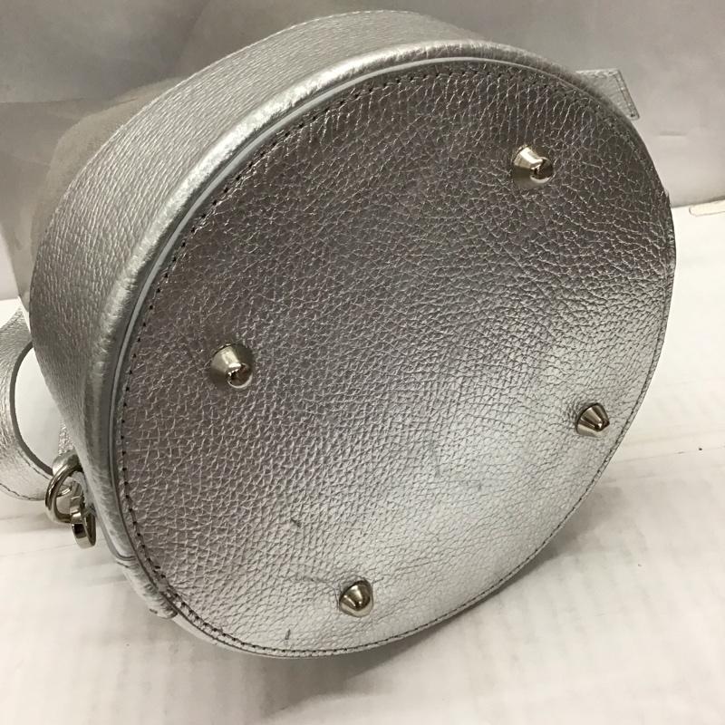 セオリーリュクス theory luxe ショルダーバッグ ショルダーバッグ バケツバッグ クリア 無地 銀 / シルバー / X 透明 / クリア /  レディース USED 古着 中古 10116970