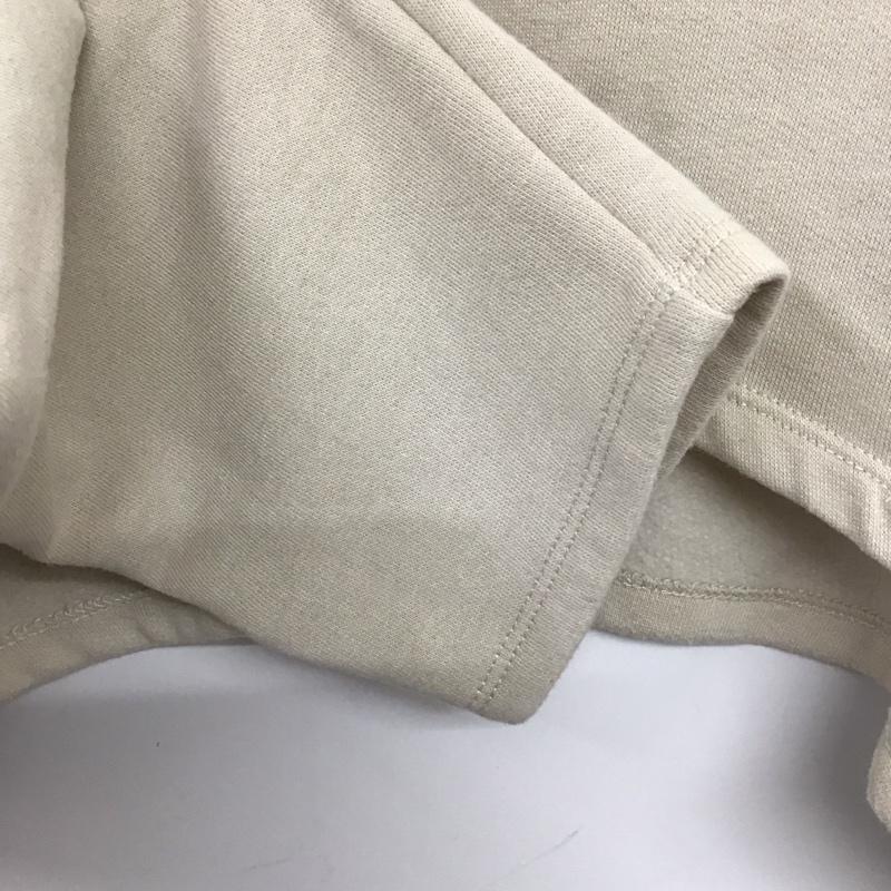 ザラ ZARA カットソー 長袖 M 無地 ベージュ / ベージュ /  レディース USED 古着 中古 10139568