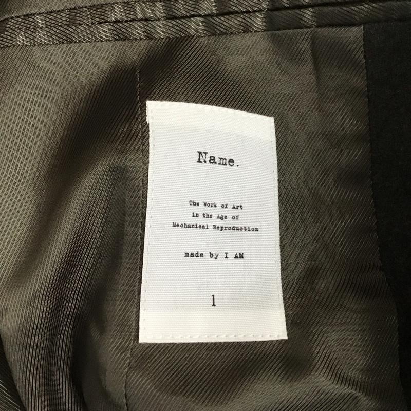 ネーム Name. ジャケット、上着 ジャケット、ブレザー NMJK-ST15AW-001 ダブルブレストジャケット 1 無地 カーキ / カーキ /  メンズ USED 古着 中古 10121360