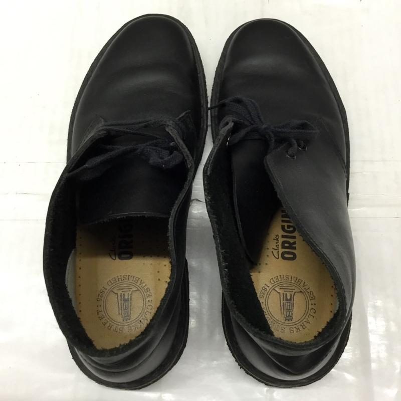 クラークス オリジナルズ Clarks Originals ブーツ ショートブーツ 13292 デザートブーツ US8 US：8 無地 黒 / ブラック /  メンズ USED 古着 中古 10122217