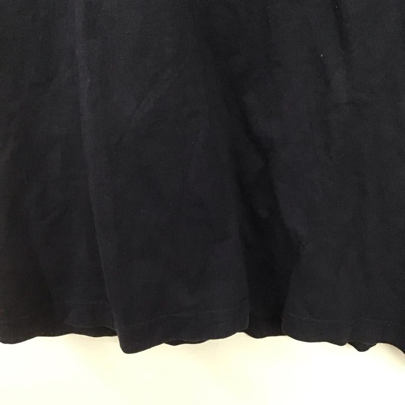 トミーヒルフィガー TOMMY HILFIGER Tシャツ 半袖 半袖カットソー プリントTシャツ クルーネックカットソー XL ロゴ、文字 紺 / ネイビー /  メンズ USED 古着 中古 10146439