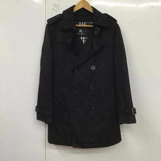 バーバリーブラックレーベル BURBERRY BLACK LABEL コート コート一般 S 無地 黒 / ブラック /  メンズ USED 古着 中古 10129942