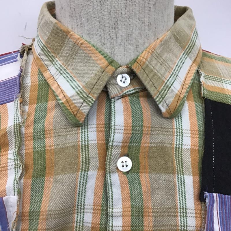 ヒロシ ヨシダ HIROSHI YOSHIDA シャツ、ブラウス 長袖 パッチワーク  マルチカラー / マルチカラー /  メンズ USED 古着 中古 10106059