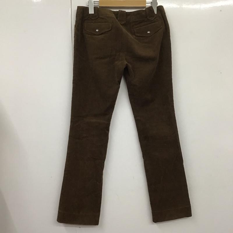 ラルフローレン RALPHLAUREN パンツ スラックス コーデュロイパンツ スリムパンツ ストレートパンツ カジュアルパンツ 無地 茶 / ブラウン /  レディース USED 古着 中古 10109257