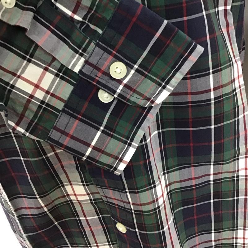 ブルックスブラザーズ BROOKS BROTHERS シャツ、ブラウス 長袖 ボタンダウン 胸ポケット M チェック マルチカラー / マルチカラー /  メンズ USED 古着 中古 10111257
