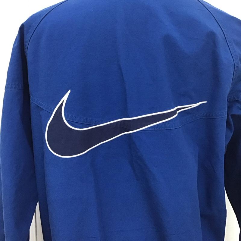 ナイキ NIKE ジャケット、上着 ジャンパー、ブルゾン fz4727-476 WRキャンバスNCPSフーディジャケット カジュアルジャケット プルオーバー M ロゴ、文字 青 / ブルー /  メンズ USED 古着 中古 10112098