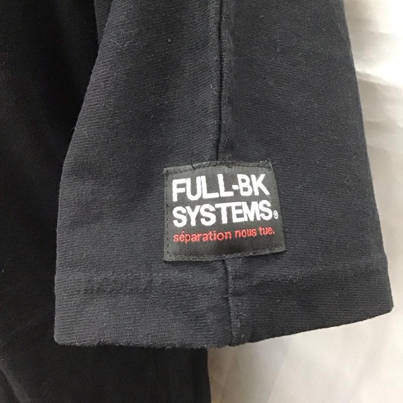 フルビーケー FULL-BK Tシャツ 半袖 90864398 半袖Tシャツ JohnsByJOHNNYコラボ 人類Tシャツ プリントTシャツ M ロゴ、文字 黒 / ブラック /  メンズ USED 古着 中古 10111676