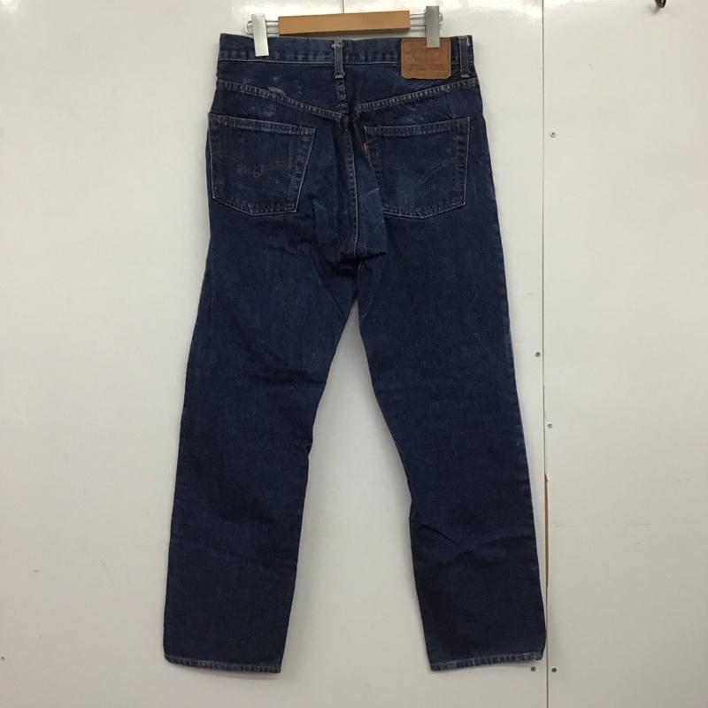 リーバイストラウスアンドコー Levi Strauss & co. パンツ デニム、ジーンズ デニムパンツ ワイドパンツ カジュアルパンツ 502 日本製 j22 32インチ 無地 インディゴ / インディゴ /  メンズ USED 古着 中古 10148539