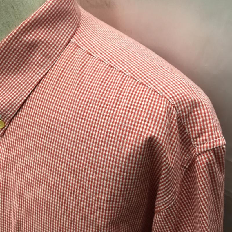 リーバイス Levi s シャツ、ブラウス 半袖 半袖シャツ カラーシャツ 半袖カットソー チェックシャツ L チェック 赤 / レッド / X 白 / ホワイト /  メンズ USED 古着 中古 10115819