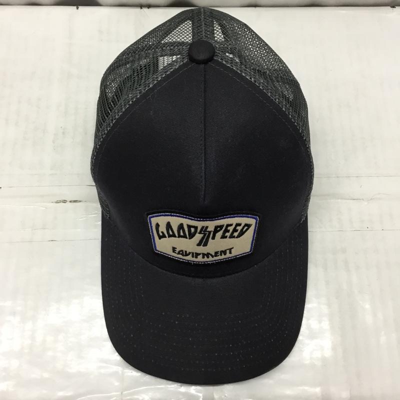 グッドスピード GOOD SPEED 帽子 キャップ メッシュキャップ ロゴ、文字 紺 / ネイビー /  メンズ USED 古着 中古 10120336