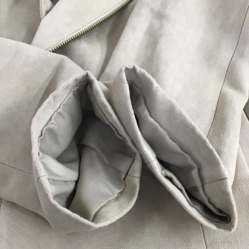 オペークドットクリップ OPAQUE.CLIP ジャケット、上着 ジャケット、ブレザー S 無地 ベージュ / ベージュ /  レディース USED 古着 中古 10141235