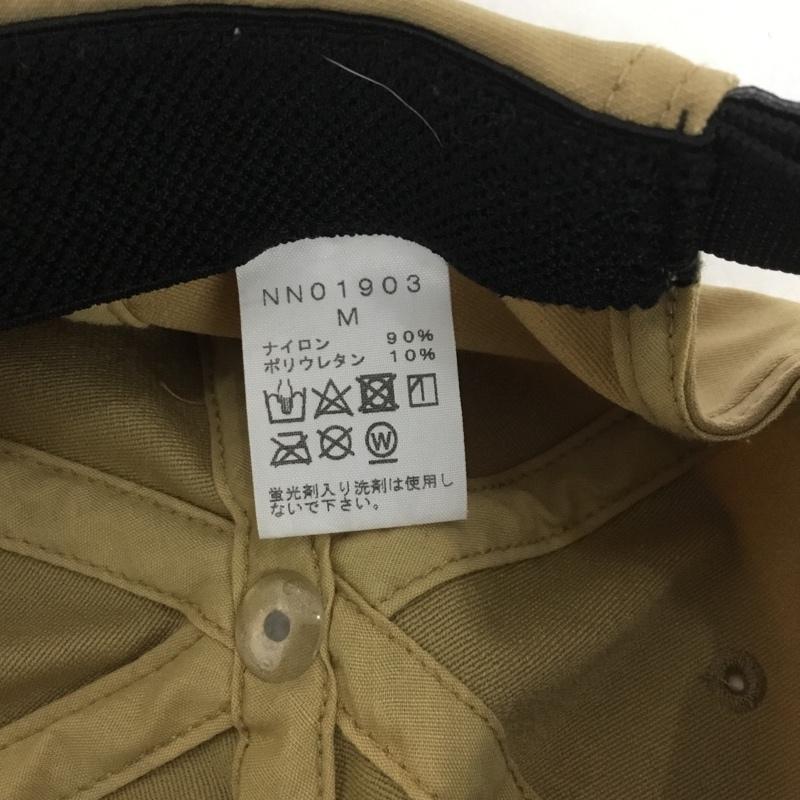 ザノースフェイス THE NORTH FACE 帽子 キャップ NN01903 バーブキャップ ロゴ、文字 ベージュ / ベージュ /  メンズ USED 古着 中古 10138343