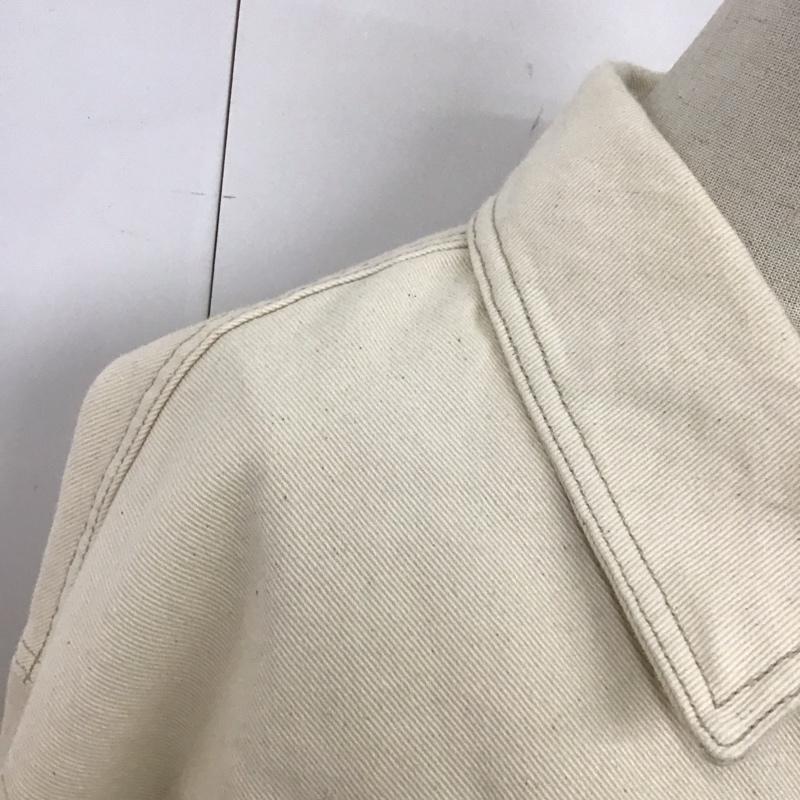 ザラ ZARA ジャケット、上着 ジャケット、ブレザー M 無地 アイボリー / アイボリー /  レディース USED 古着 中古 10124902