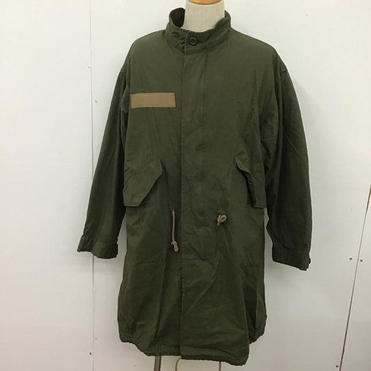 ジーユー GU ジャケット、上着 ジャケット、ブレザー 312-338194 4WAY モッズコート ジップアップジャケット アウター L 無地 カーキ / カーキ /  メンズ USED 古着 中古 10109149
