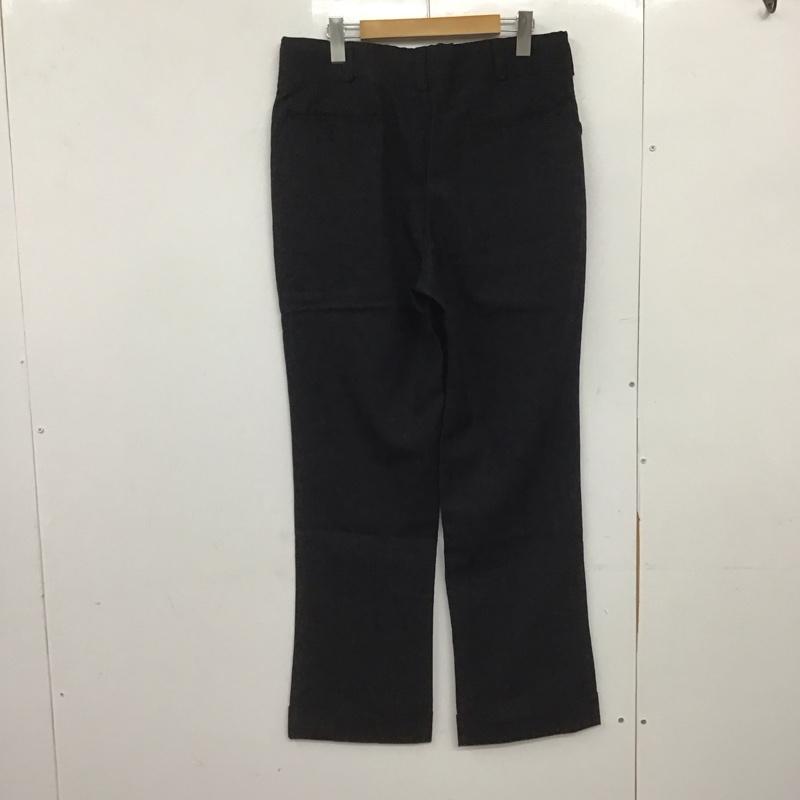 古着 USED パンツ スラックス スラックスパンツ ワイドパンツ 古着 総柄 黒 / ブラック /  メンズ USED 古着 中古 10149211