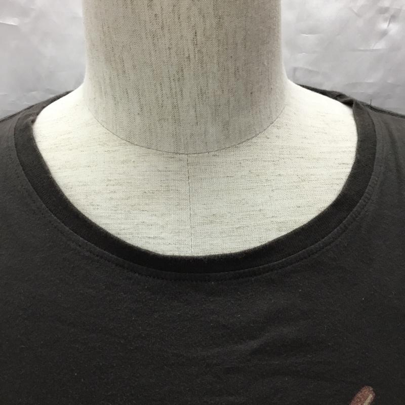 ティーシーエスエス TCSS Tシャツ 半袖 半袖カットソー プリントTシャツ クルーネックカットソー S ロゴ、文字 黒 / ブラック /  メンズ USED 古着 中古 10114589