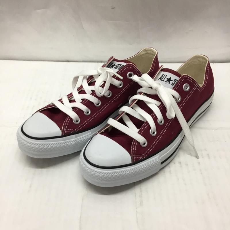 コンバース CONVERSE スニーカー スニーカー 1C030 ALL STAR OX 26cm 26.0cm ロゴ、文字 ボルドー / ボルドー / X 白 / ホワイト /  メンズ USED 古着 中古 10106529