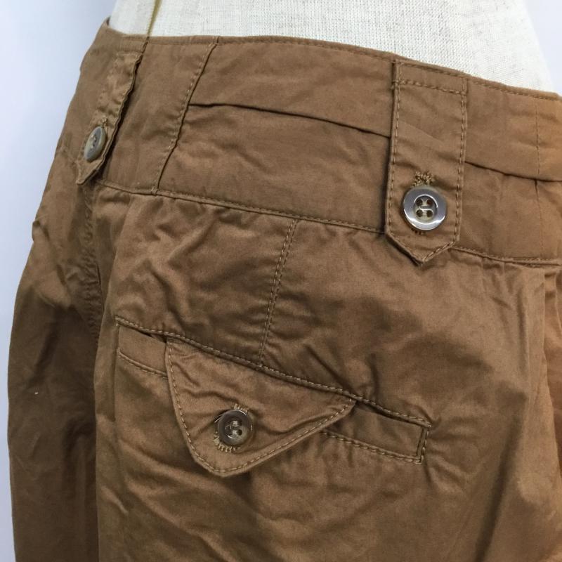 サマンサモスモスエヘカソポ SM2ehkasopo パンツ ショートパンツ S 無地 茶 / ブラウン /  レディース USED 古着 中古 10044918