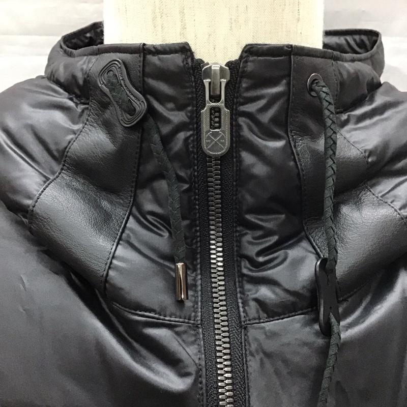 ホワイトマウンテニアリング WHITE MOUNTAINEERING ジャケット、上着 ジャンパー、ブルゾン wm1573239 ブラックマウンテニアリング thePOOLaoyama ジップアップジャケット ダウンジャケット 2 無地 黒 / ブラック /  メンズ USED 古着 中古 10110977