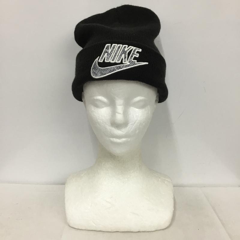 シュプリーム Supreme 帽子 ニット帽 DD1536-010 NIKE 21SS Snakeskin Beanie ロゴ、文字 黒 / ブラック /  メンズ USED 古着 中古 10137141