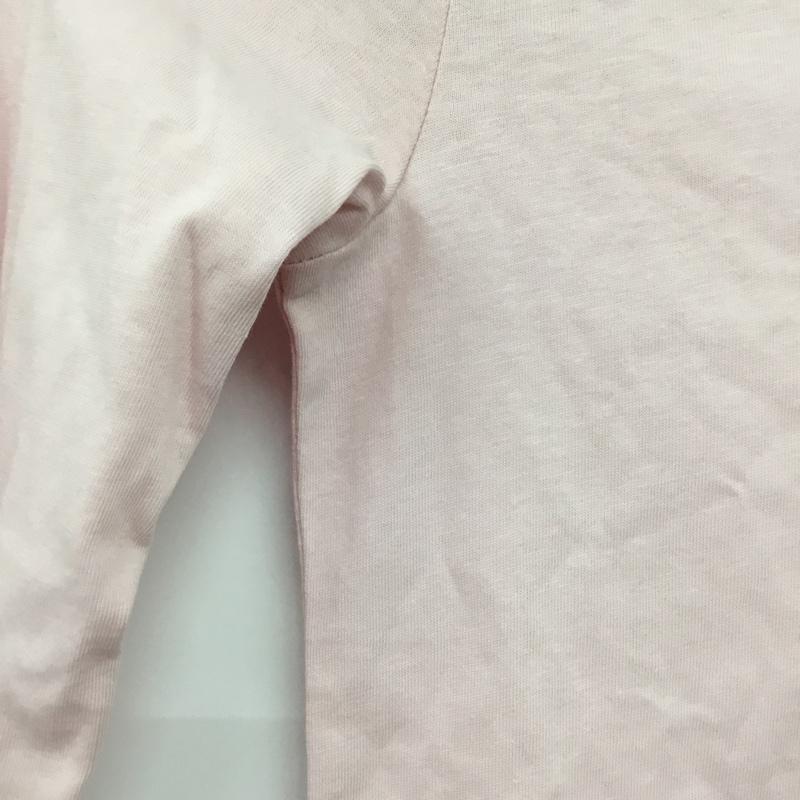 ポロラルフローレン POLO RALPH LAUREN Tシャツ 長袖 313854943001 キッズ ロンT 130 タグ付き 130cm ワンポイント 桃 / ピンク /  ガールズ USED 古着 中古 10144693