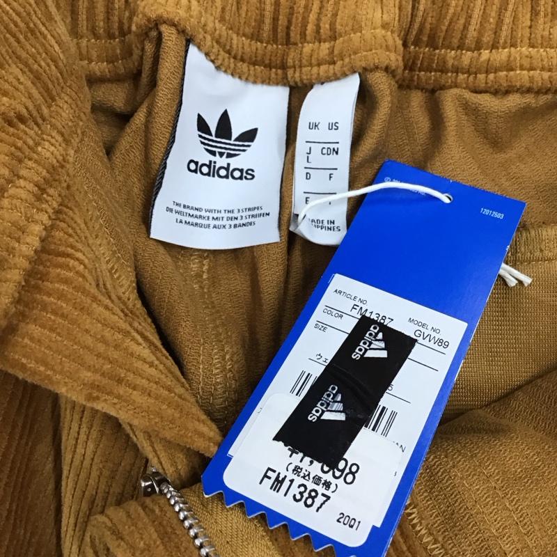 アディダスオリジナルス adidas originals パンツ ワークパンツ、ペインターパンツ コーデュロイパンツ ワイドパンツ ストレートパンツ カジュアルパンツ L 無地 ベージュ / ベージュ /  メンズ USED 古着 中古 10113893