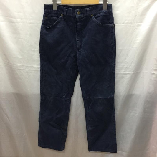 リー Lee ボトムス ボトムス 560-2841 コーデュロイパンツパンツ 30 無地 紺 / ネイビー /  メンズ USED 古着 中古 10118981