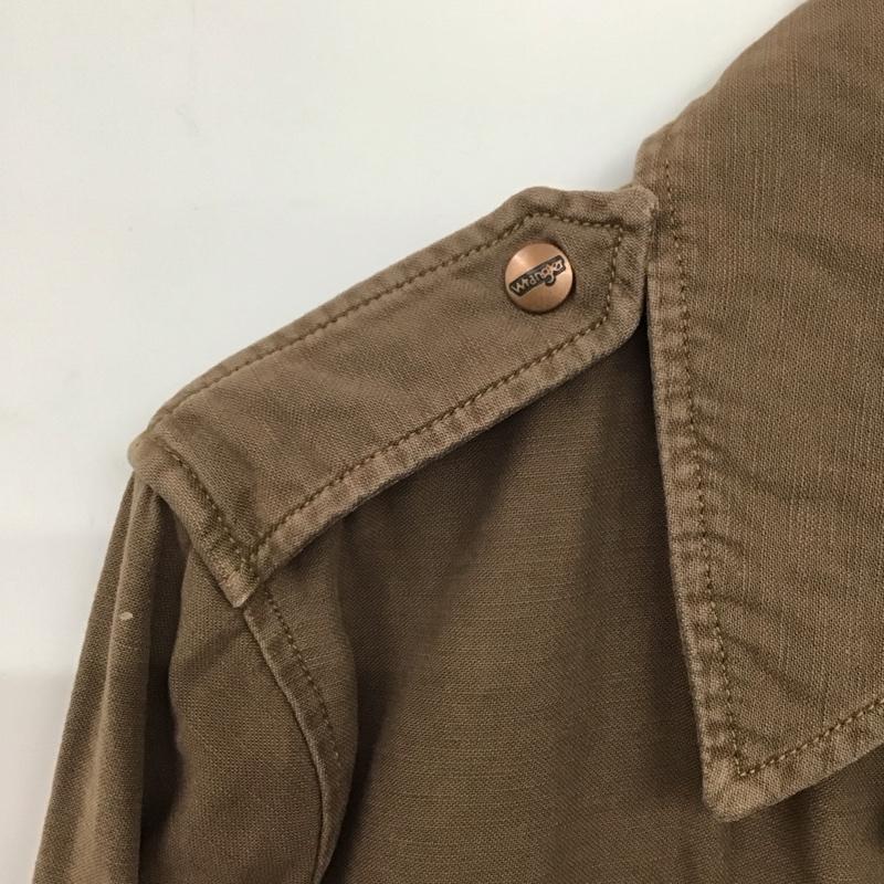 ラングラー Wrangler ジャケット、上着 ジャンパー、ブルゾン L 無地 茶 / ブラウン /  メンズ USED 古着 中古 10145744